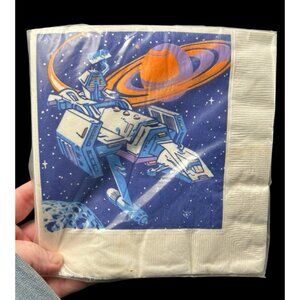 BATTLESTAR GALACTICA PARTY NAPKINS 1970s - SEALED - Hallmark